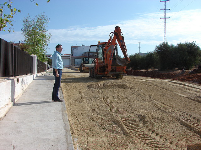 nueva calle en el colegio