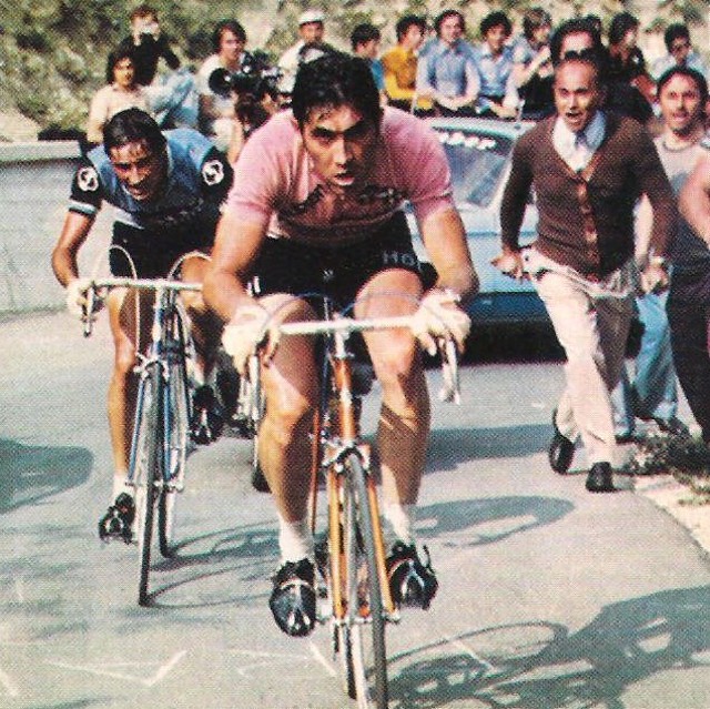 MERCKX,BATTGLIN,GIRO 1973,ETA,MONTE CARPEGNA