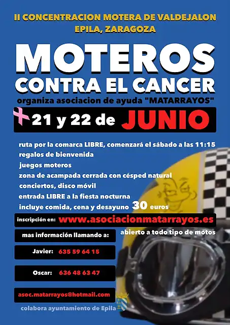 moteros contra el cancer