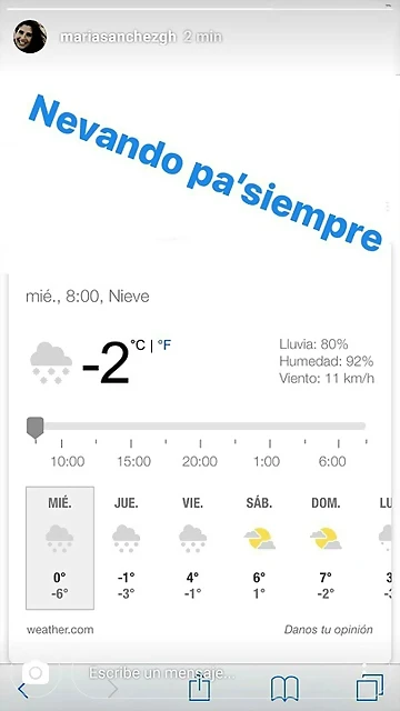 Mar?a IG Stories 27-12-2017 Mar?a IG Stories 27-12-2017