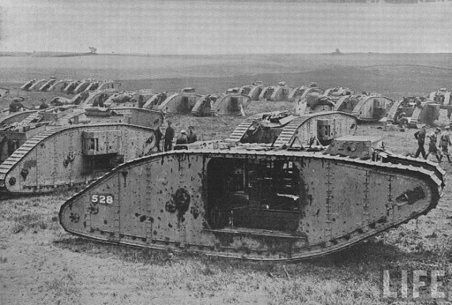 tanques preparandosee para Cambrai