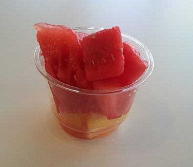 Postre de sandia