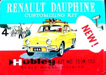 Hubley Renault Dauphine - 01