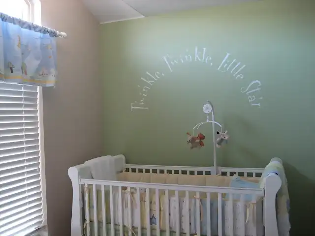 beautiful-green-white-wood-unique-design-babys-room-nursery-wood-white-crib-be-equipped-windows-curtain-interior-at-kids-room-with-home-interior-design-also-baby-decor-room