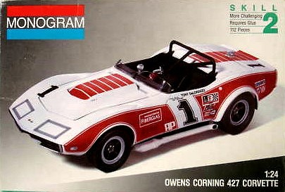 Monogram Chevrolet Corvette Owens Corning 427 Monogram Chevrolet Corvette Owens Corning 427