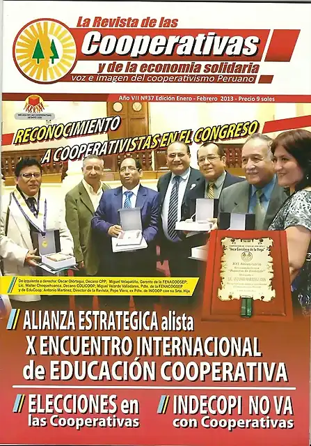 revista LAS COOPERATIVAS PERU 2013
