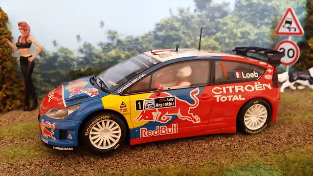 CITROEN C4 WRC 2008 ARGENTINA LOEB