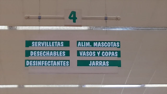 Letrero de supermercado