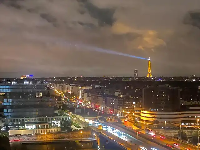 Nocturno de la Torre Eiffel