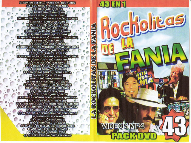 Rockolitas De La Fania - Caratula DVD