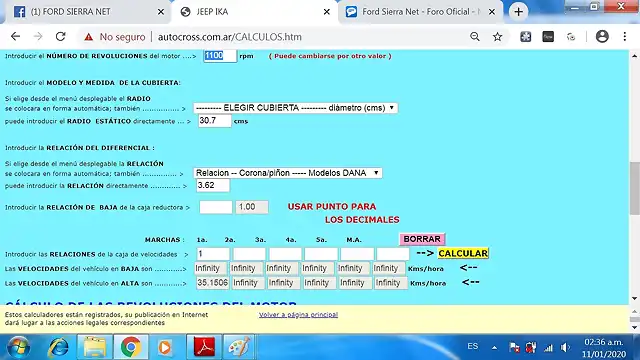 Velocidad 2 ghia s