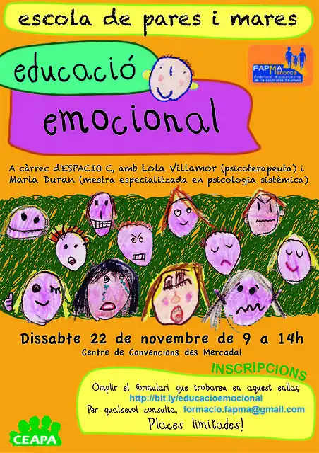 Cartell FAPMA_curs educacio emocionalP