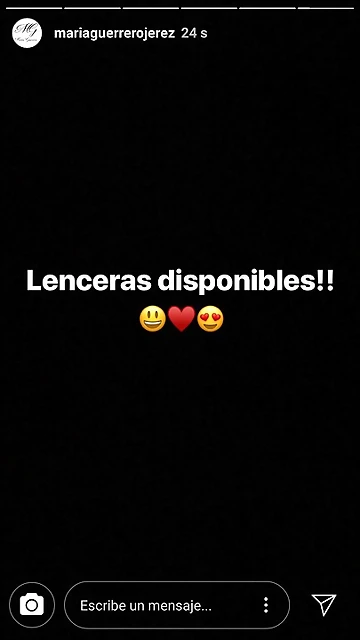 Mar?a Guerrero IG Stories 9-7-2018 (6) Mar?a Guerrero IG Stories 9-7-2018 (6)