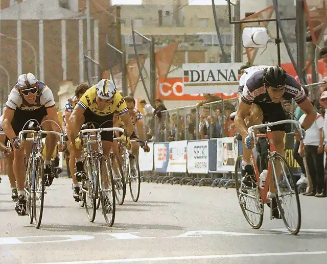 1987-SEMANA CATALA-INDURAIN GANANDO ETAPA