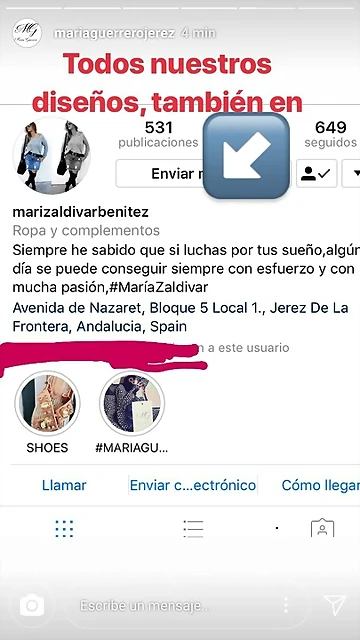 Mar?a Guerrero IG Stories 27-4-2018 (1) Mar?a Guerrero IG Stories 27-4-2018 (1)