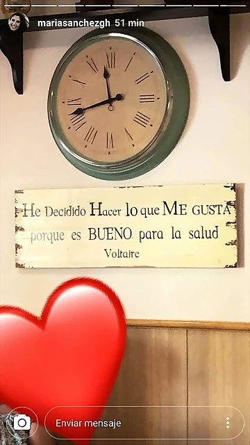 Mar?a IG Stories 1-10-2018 Mar?a IG Stories 1-10-2018