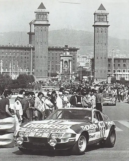 Ferrari 365 GTB-4 - Daniel Rouveyran - Montjuch '72