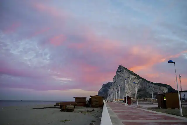 Gibraltar desde Santa Barbara