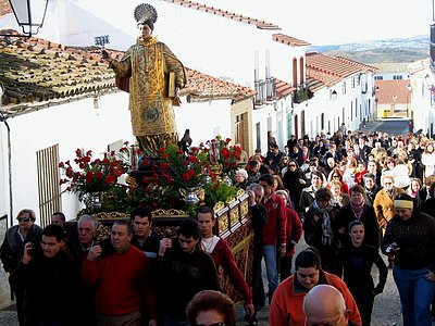 Fiestas San Vicente en Zalame la Real