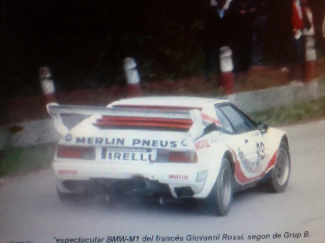 BMW M1 - Giovanni Rossi - Montseny 01 BMW M1 - Giovanni Rossi - Montseny 01