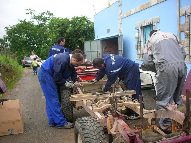 marta y reparacion del suzuki 144