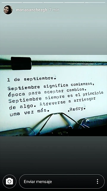 Mar?a IG Stories 1-9-2018 (2)
