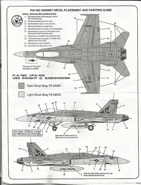 10 f-18c monogram