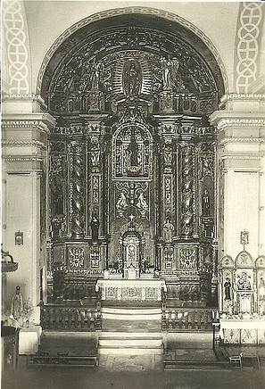 altar mayor  hacia 1.950
