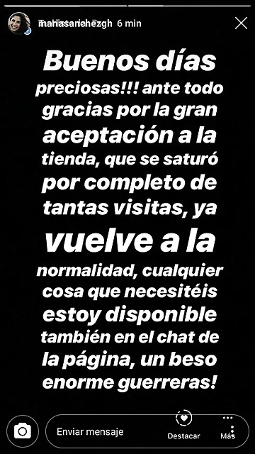 Mar?a IG Stories 19-10-2018 (1) Mar?a IG Stories 19-10-2018 (1)