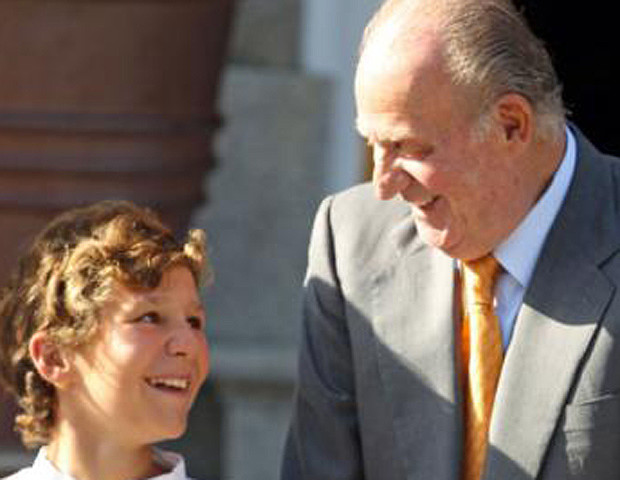 FROILAN CON SU ABUELO FROILAN CON SU ABUELO
