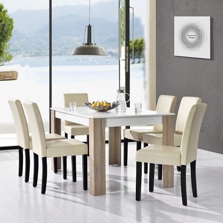 conjunto-de-mesa-madera-140-x-90-cm-y-6-sillas-polipiel-blanco-crema-para-comedor-salon-o-cocina