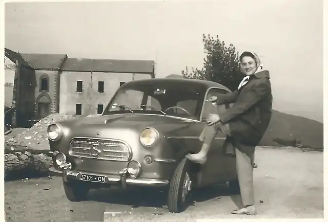 Colle San Bernardo -  Fiat 600 Berlinetta Carrozzeria Scioneri , 1960