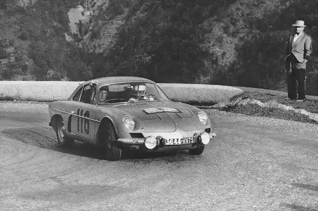 Alpine A-108 - TdF'62 - Henri Greder - Hugues Hazard