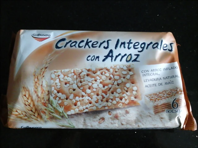 crackers integrales arroz crackers integrales arroz