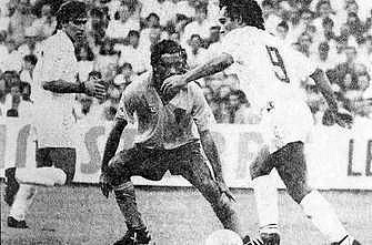 1987 El Real Madrid golea al C?diz en el estadio Carranza