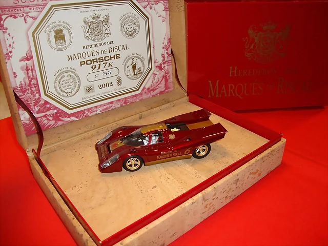 PORSCHE 917K FLY REF.S 1 MARQUES DE RISCAL 67,50? 50,00? PORSCHE 917K FLY REF.S 1 MARQUES DE RISCAL 67,50? 50,00?