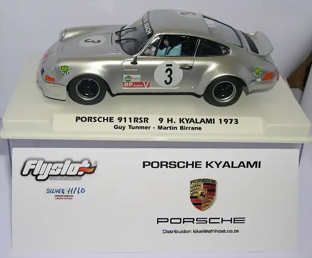 PAREJA FLYSLOT 036303EG PORSCHE 911 SUDAFRICA, ONLY 10 UNITS (2)