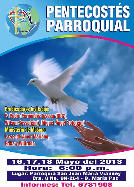 san juan maria vianney afiches pentecostes parroquial (2)