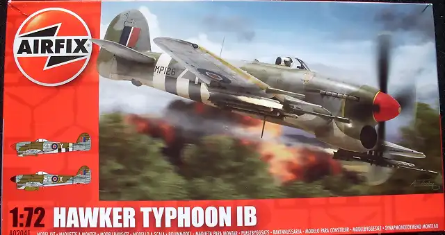 Airfix - Hawker Typhoon IB - 1-72