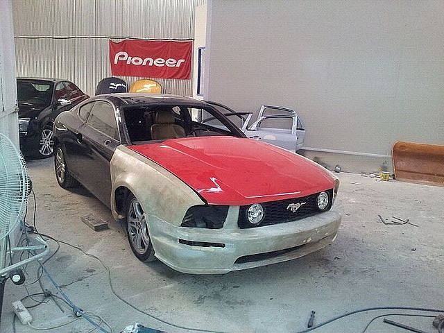 replica mustang hyundai