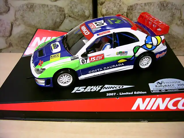 35 SUBARU IMPREZA E6 WRC COSTA DAURADA 2007(NINCO) Ref 50471