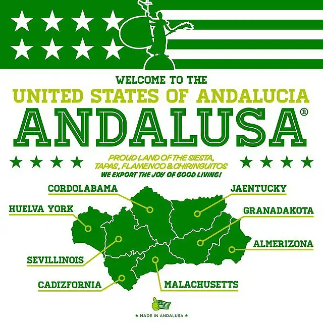 mapa andalusian