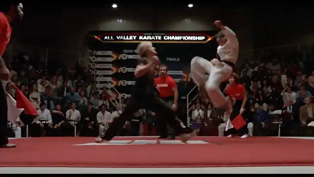 Karate Kid patada cara Daniel