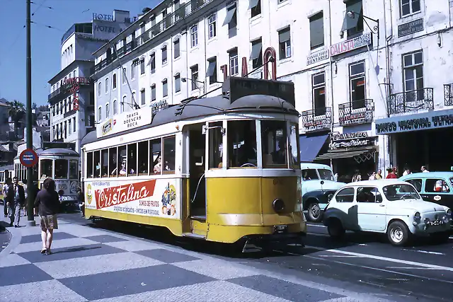 Lissabon - Trambahn, 1972