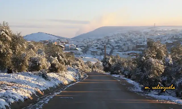 02,  el pueblo con nieve, marca