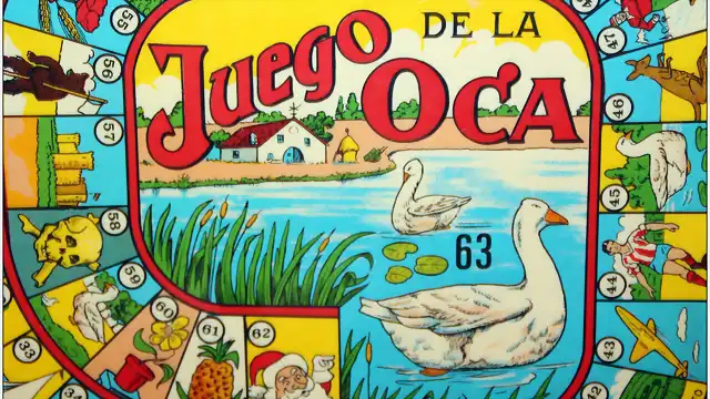 juego de la oca vintage