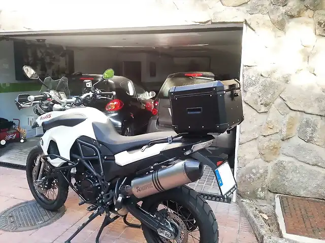 BMW f800GS baúl