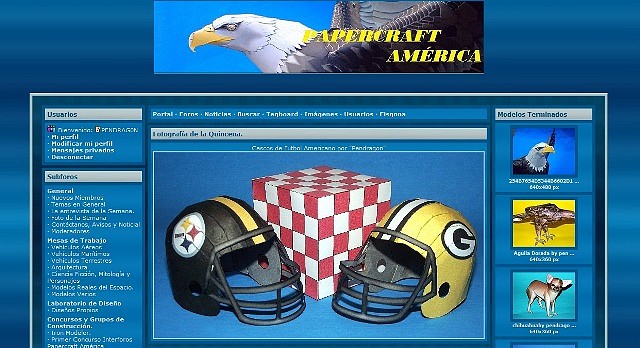 Cascos NFL (Papercraft) by Pendragon