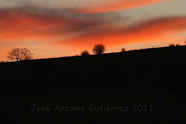 Atardecer en Candenosa