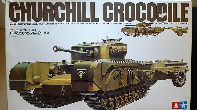 Tamiya Churchill Crocodile 1/35